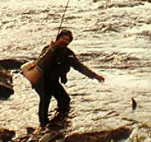 Nattfiske i Ransarn 1996